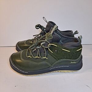 Jambu Mountaineer Women's Trail Sneakers Size 6.5M Olive/Butter Waterproof